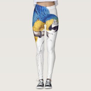 Macaw Parrot Bird Wildlife All Over Print Legging