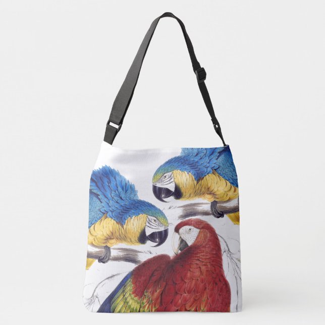 Macaw Parrot Birds Wildlife Animals Tote Bag (Back)