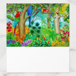 Macaw Parrot Jungle Envelope Liner