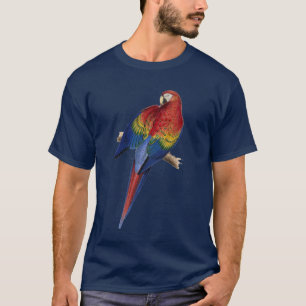Macaw Parrot Red Yellow Blue Green Bird T-Shirt