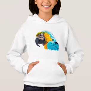 Macaw portrait - parrot friends  hoodie