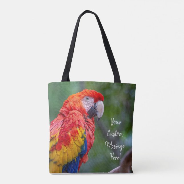 Macaw Tote Bag (Back)