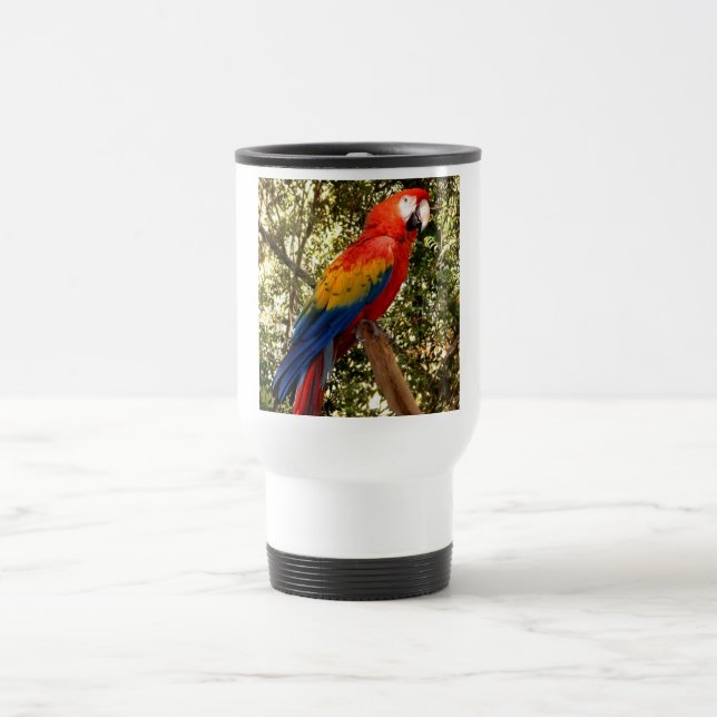 Macaw Travel Mug (Center)