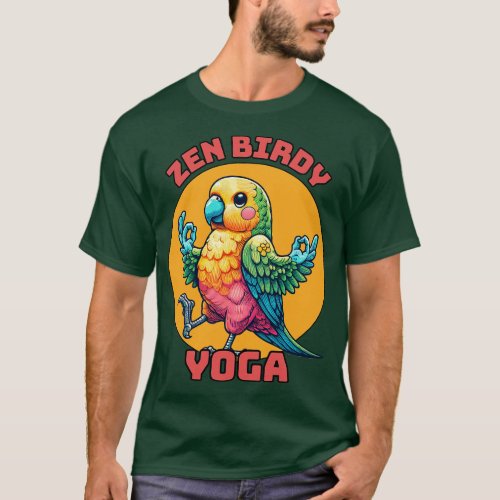 Macaw Yoga instructor T_Shirt