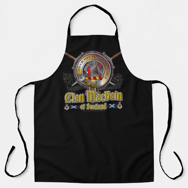 MacBain Clan Badge Apron (Front)