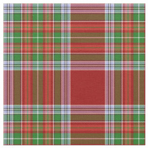 MacBain MacBean Scottish Clan Tartan Plaid Fabric