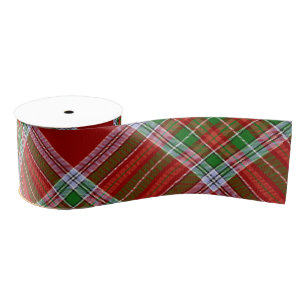 MacBain MacBean Scottish Clan Tartan Plaid Grosgrain Ribbon