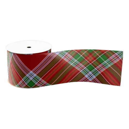 MacBain MacBean Scottish Clan Tartan Plaid Grosgrain Ribbon