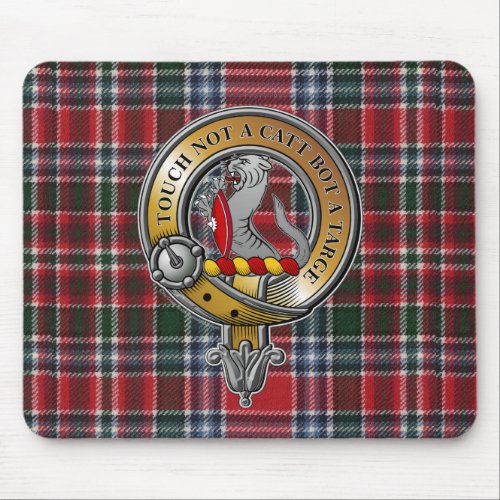 MacBain Tartan  Badge Mouse Pad