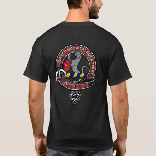 MacBain Tartan Clan Badge T_Shirt