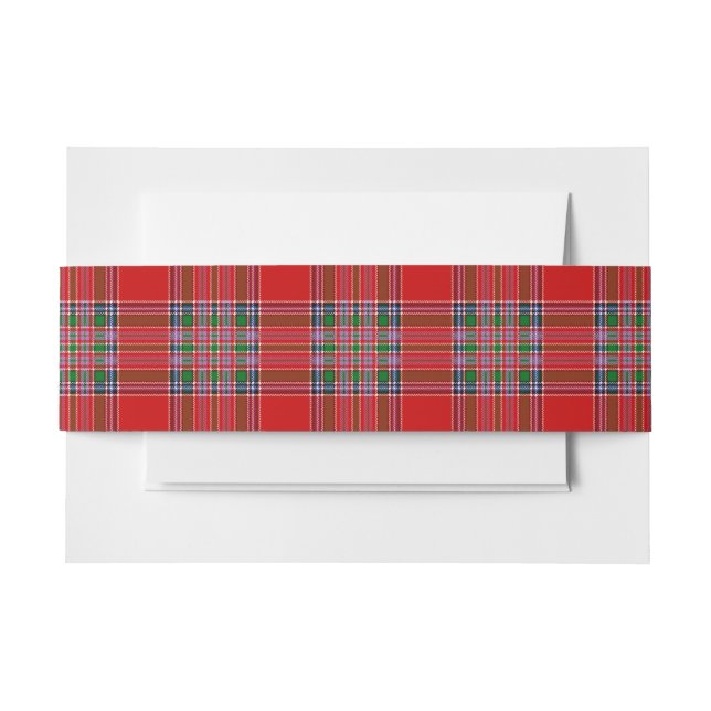 MacBean Scottish Tartan Belly Band (Front Example)