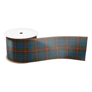 MacBeth Ancient Scottish Clan Tartan Satin Ribbon