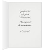 MacBeth Ancient Tartan Christmas Cards (Inside (Right))