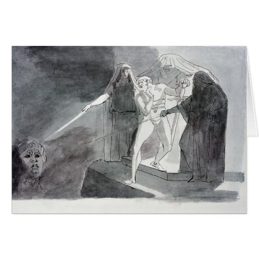 Macbeth and the Armed Head Cards (Front Horizontal)