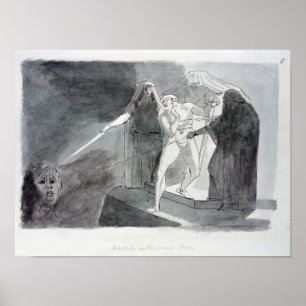 Macbeth and the Armed Head Poster