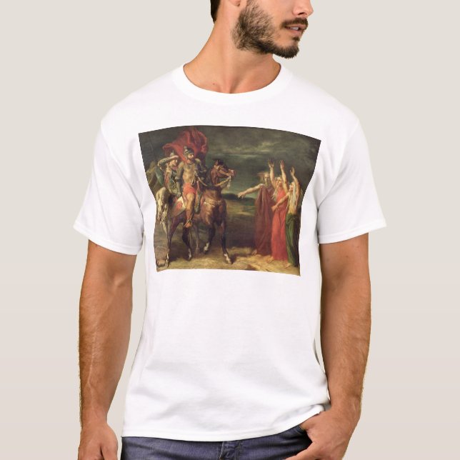 Macbeth and the Three Witches, 1855 T-Shirt (Front)
