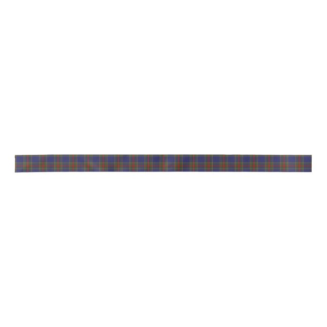 MacBeth Clan Tartan Plaid Ribbon (Front)