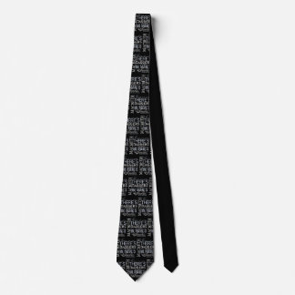 Macbeth Daggers Quote Neck Tie