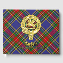 MacBeth Family Reunion Foil Guest Book