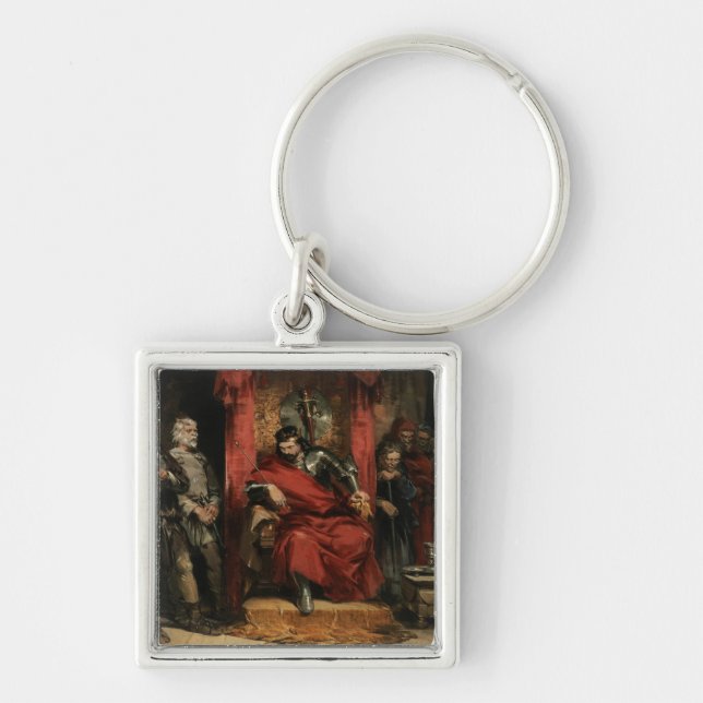 Macbeth instructing the Murderers Keychain (Front)