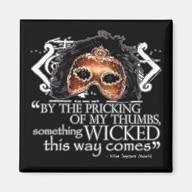Macbeth Quote Magnet (Front)