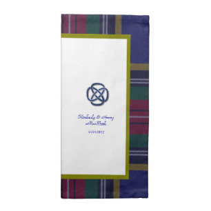 MacBeth Scottish Tartan Plaid Wedding Napkins