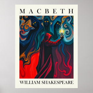 Macbeth Shakespeare Matisse Inspired Conceptual Poster