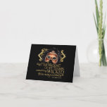 Macbeth "Something Wicked" Quote (Gold Version) Card