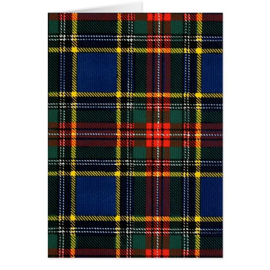 Macbeth Tartan Cards (Front)