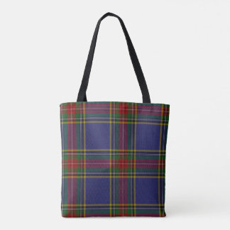 MacBeth Tartan Plaid Monogrammed Body Bag