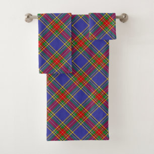 MacBeth Tartan Plaid Scottish Pattern Bath Towel Set