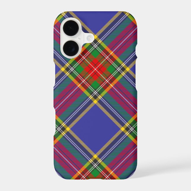 MacBeth Tartan Plaid Scottish Pattern Case-Mate iPhone Case (Back)