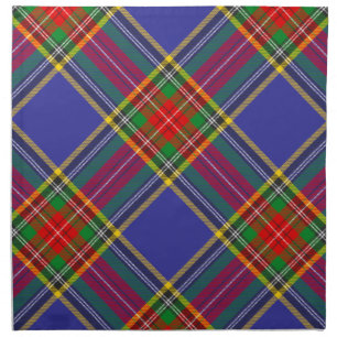 MacBeth Tartan Plaid Scottish Pattern Cloth Napkin