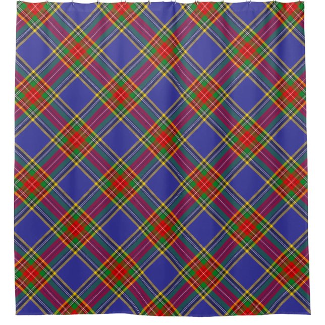 MacBeth Tartan Plaid Scottish Pattern Shower Curtain (Front)