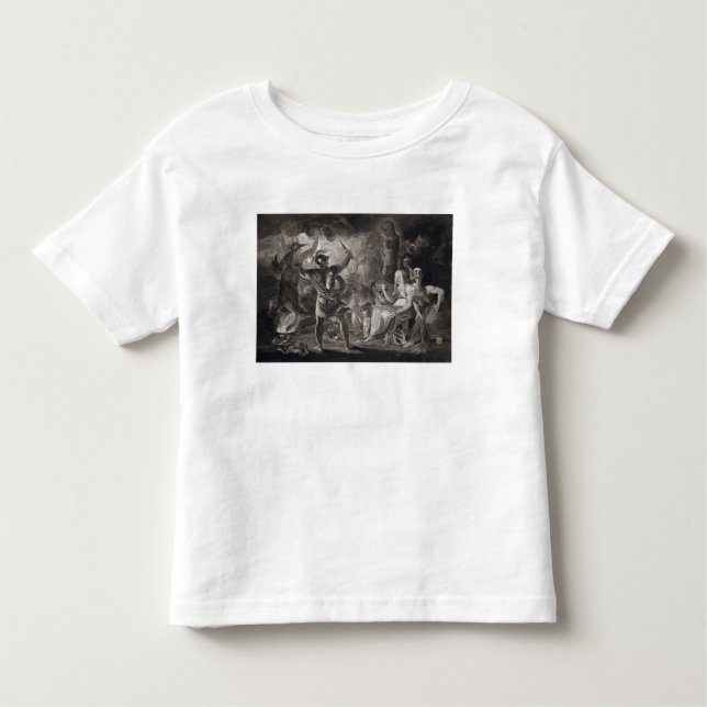 Macbeth, the Three Witches and Hecate in Act IV, S Toddler T-shirt (Front)