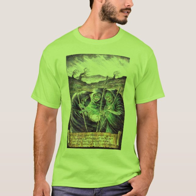 Macbeth Witches Halloween T-Shirt (Front)