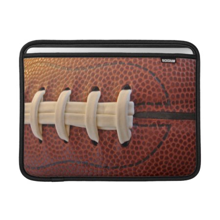 Macbook Air Sleeve - Football Laces Live