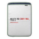 Heath Rd  MacBook Air sleeves