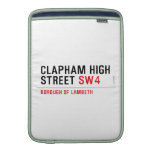 clapham high street  MacBook Air sleeves