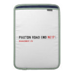 PAXTON ROAD END  MacBook Air sleeves