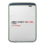 First Street  MacBook Air sleeves