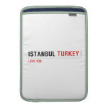 ISTANBUL  MacBook Air sleeves