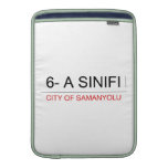 6- A SINIFI  MacBook Air sleeves