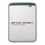 mint street jerk.com  MacBook Air sleeves