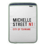 MICHELLE Street  MacBook Air sleeves