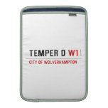 TEMPER D  MacBook Air sleeves