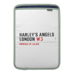 HARLEY’S ANGELS LONDON  MacBook Air sleeves