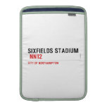 Sixfields Stadium   MacBook Air sleeves