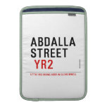 Abdalla  street   MacBook Air sleeves