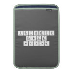 Periodic Table Writer  MacBook Air sleeves